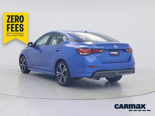 Blue 2020 Nissan Sentra SR