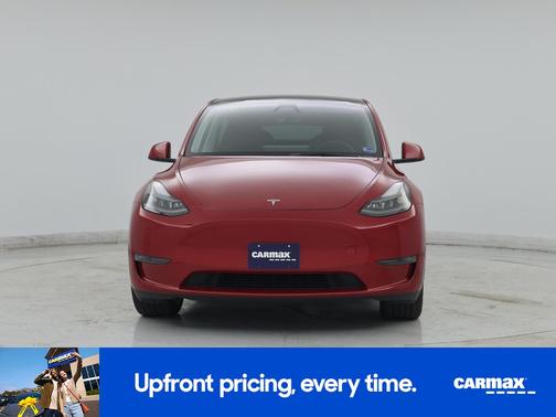 Red 2023 Tesla Model Y Long Range