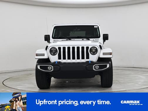 White 2023 Jeep Wrangler 4xe Unlimited Sahara