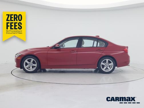 Red 2014 BMW 320 I