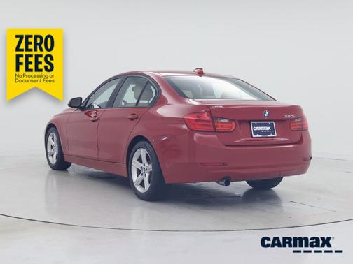 Red 2014 BMW 320 I