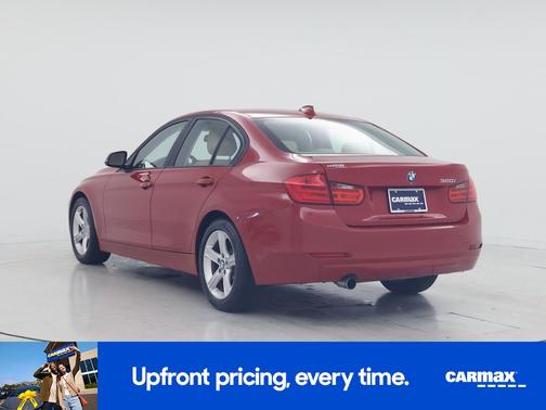 Red 2014 BMW 320 I