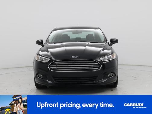 Black 2016 Ford Fusion S