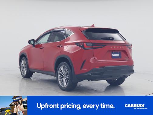 Red 2023 Lexus NX 350 Luxury