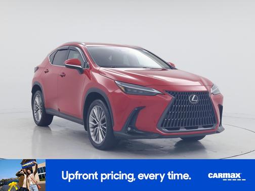 Red 2023 Lexus NX 350 Luxury