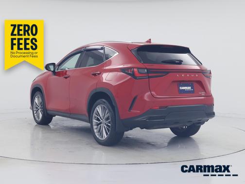Red 2023 Lexus NX 350 Luxury