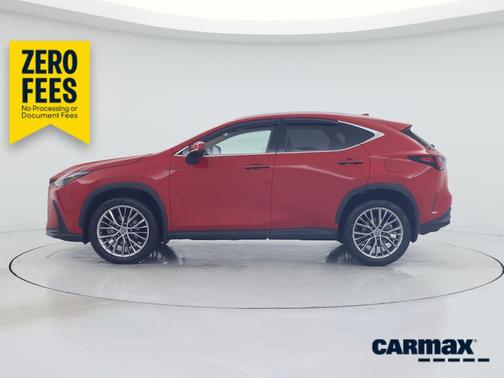 Red 2023 Lexus NX 350 Luxury