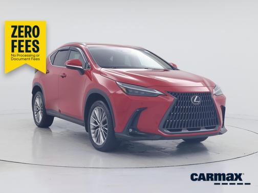 Red 2023 Lexus NX 350 Luxury