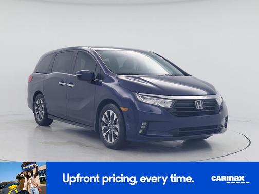 Blue 2021 Honda Odyssey EX-L