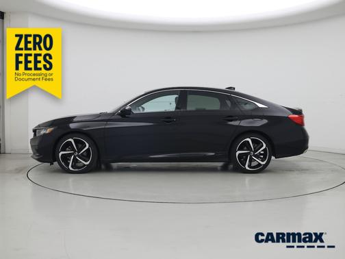 Black 2021 Honda Accord Sport