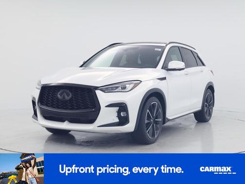 White 2023 INFINITI QX50 Sport