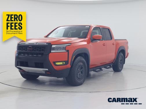 Orange 2025 Nissan Frontier PRO-X