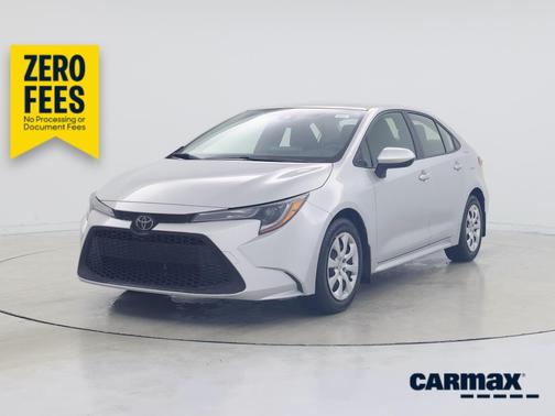 Silver 2020 Toyota Corolla LE