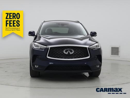 Blue 2023 INFINITI QX50 Sensory