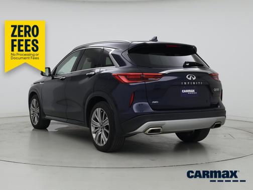 Blue 2023 INFINITI QX50 Sensory