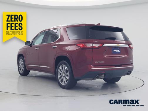 Red 2020 Chevrolet Traverse Premier