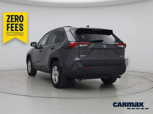 Gray 2020 Toyota RAV4 Hybrid LE