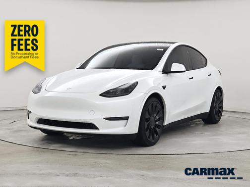 White 2024 Tesla Model Y Performance