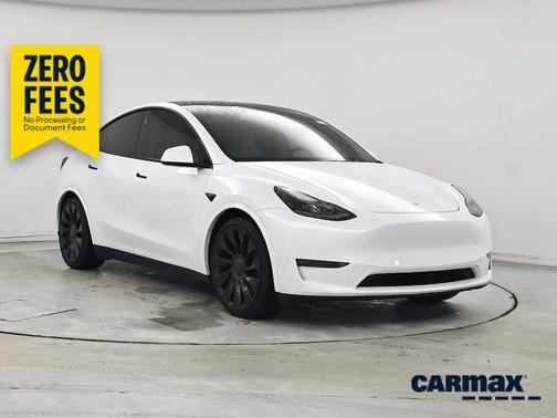 White 2024 Tesla Model Y Performance