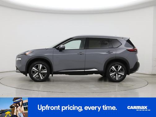 Gray 2023 Nissan Rogue Platinum