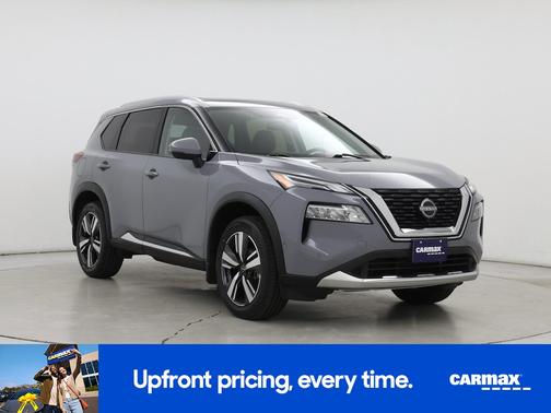 Gray 2023 Nissan Rogue Platinum
