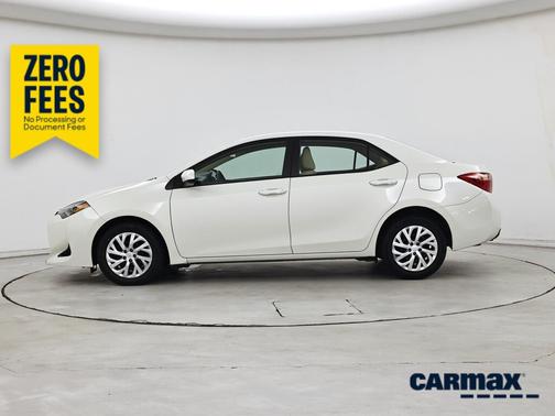 White 2019 Toyota Corolla LE
