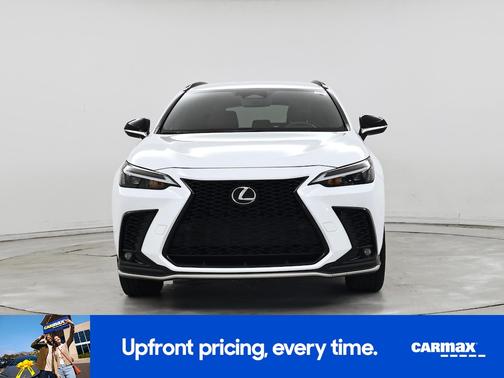 White 2022 Lexus NX 350 F-SPORT Handling