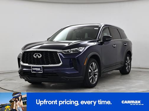 Blue 2023 INFINITI QX60 Luxe