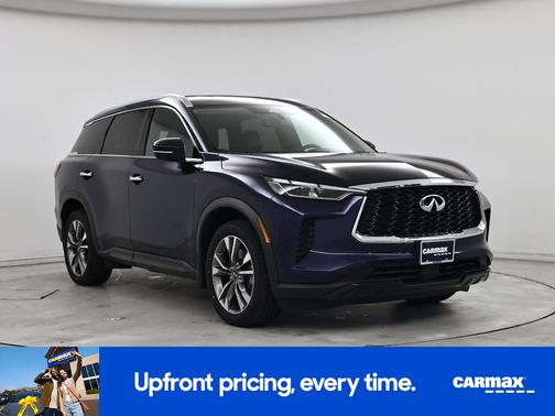Blue 2023 INFINITI QX60 Luxe