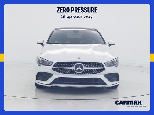 White 2021 Mercedes-Benz CLA 250