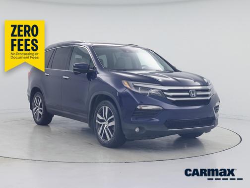 Blue 2017 Honda Pilot Touring