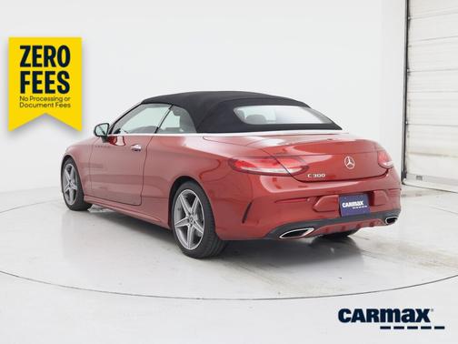 Red 2018 Mercedes-Benz C-Class