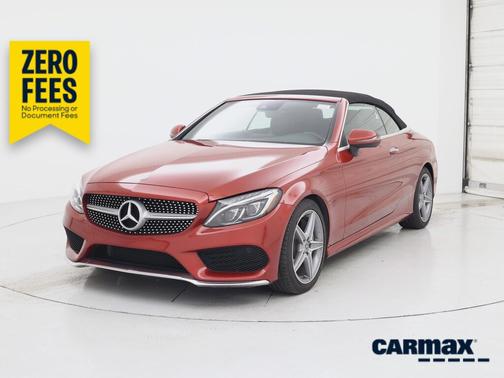 Red 2018 Mercedes-Benz C-Class