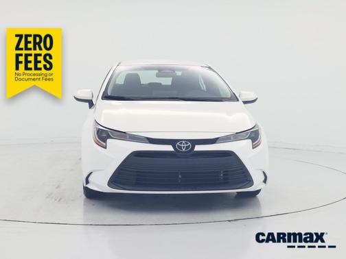 White 2023 Toyota Corolla LE