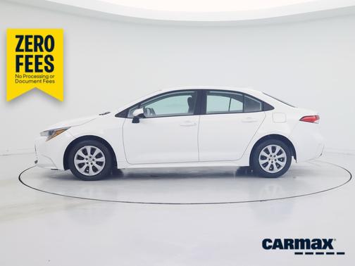 White 2023 Toyota Corolla LE