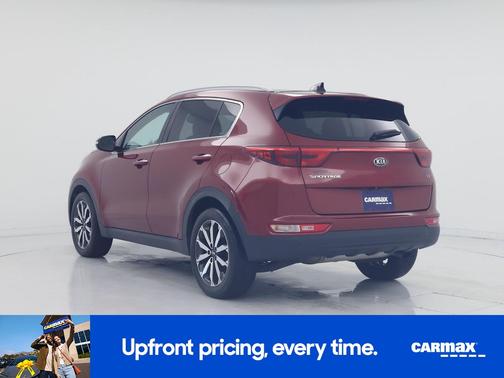 Red 2017 Kia Sportage EX
