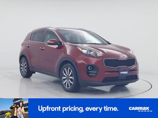 Red 2017 Kia Sportage EX