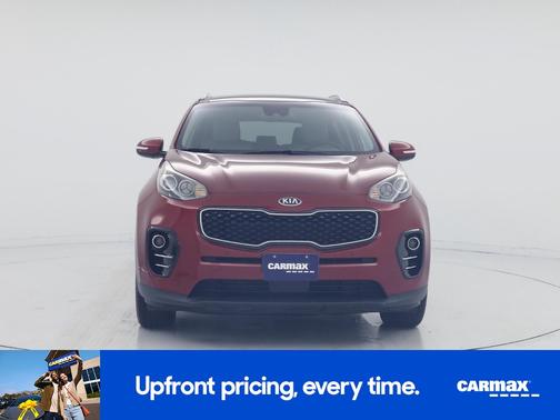 Red 2017 Kia Sportage EX