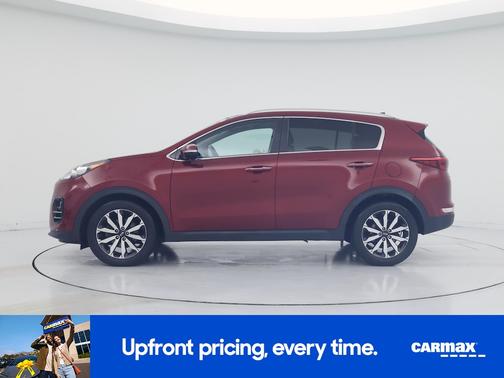 Red 2017 Kia Sportage EX