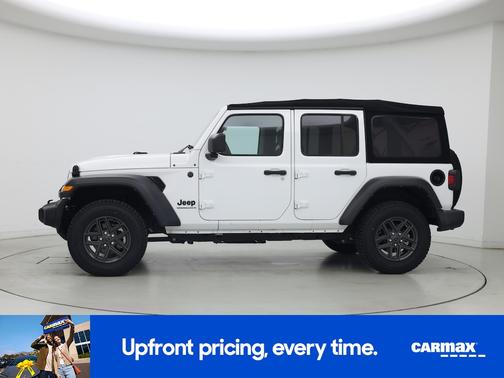 White 2024 Jeep Wrangler Sport S