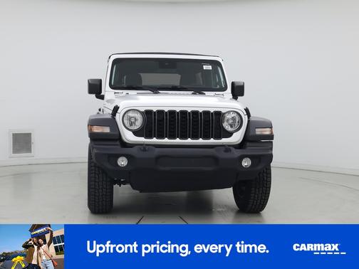 White 2024 Jeep Wrangler Sport S