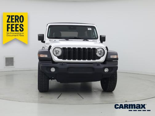 White 2024 Jeep Wrangler Sport S