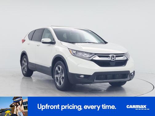 White 2018 Honda CR-V EX