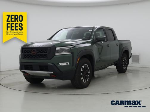 Green 2024 Nissan Frontier PRO-X