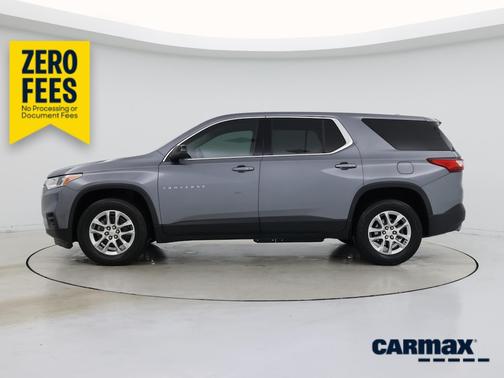 Gray 2021 Chevrolet Traverse LS