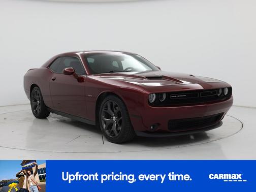 Red 2017 Dodge Challenger R/T Plus