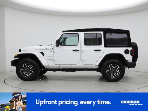 White 2024 Jeep Wrangler Sahara