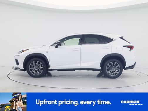 White 2021 Lexus NX 300 F-Sport