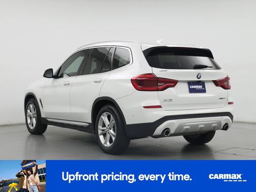 White 2020 BMW X3 XDrive30i