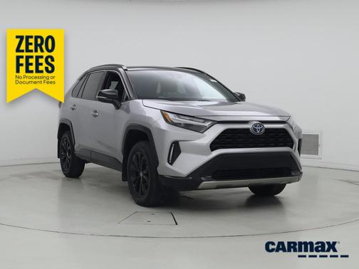 Silver 2024 Toyota RAV4 Hybrid XSE
